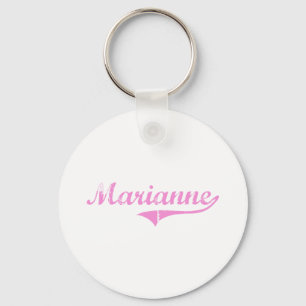 Klassischer Art-Name Marianne Schlüsselanhänger