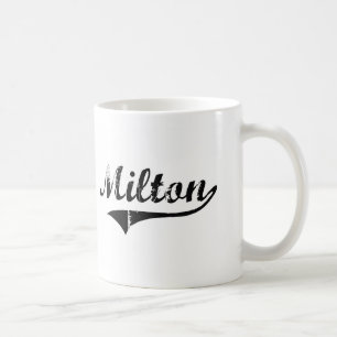Klassischer Art-Name Miltons Kaffeetasse