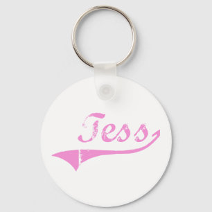Klassischer Art-Name TESS Schlüsselanhänger