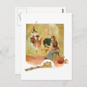 Klassischer Aschenputtel Postkarte (Vorne/Hinten)