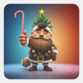 Klassischer Aufkleber (Vorderseite)