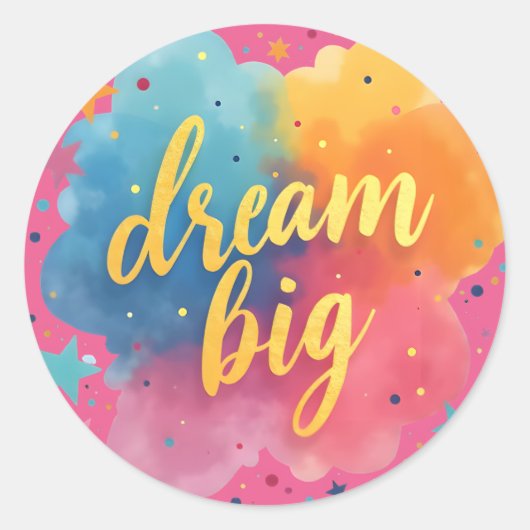 Klassischer Aufkleber (Vorderseite)