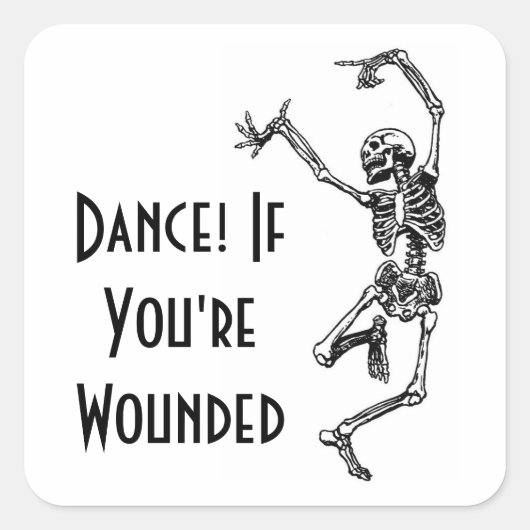 Klassischer Aufkleber D!YW (Vorderseite)