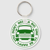 Klassischer Austin Mini Autoschlüssel Schlüsselanhänger (Vorderseite)