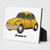 Klassischer Auto-Cartoon Fotoplatte (Seite)
