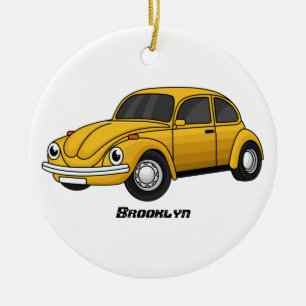 Klassischer Auto-Cartoon Keramik Ornament
