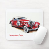 Klassischer Auto-Mauspad Mousepad (Mit Mouse)