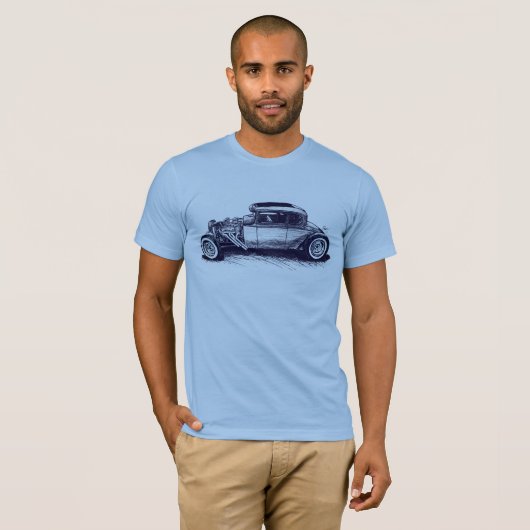 Klassischer Auto-T - Shirt (Vorne ganz)
