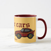 Klassischer Auto-Tassenentwurf