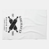 Klassischer Bake Master-Muttertag benutzerdefinier Geschirrtuch (Horizontal)