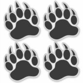 Klassischer Bärenkranz Aufkleber (Vorderseite)