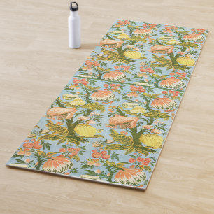 Klassischer Barock Blumen Frucht Damast Stoff Yogamatte
