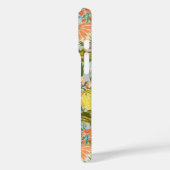 Klassischer barocker Blumen-Frucht-Damaskus-Stoff Case-Mate iPhone Hülle (Rückseite / Links)
