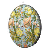 Klassischer barocker Blumen-Frucht-Damaskus-Stoff Dartscheibe (Vorderseite rechts)