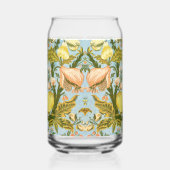 Klassischer barocker Blumen-Frucht-Damaskus-Stoff Dosenglas (Rechts)