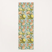 Klassischer barocker Blumen-Frucht-Damaskus-Stoff Yogamatte (Vorderseite)