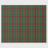 Klassischer Baxtertartan-kariertes Geschenkpapier (Flach)