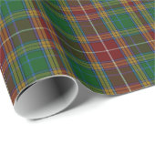 Klassischer Baxtertartan-kariertes Geschenkpapier (Rolleneckpunkt)