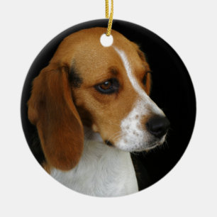 Klassischer Beagle Keramikornament