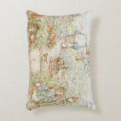 Klassischer Beatrix Potter Peter vom Kaninchen Dekokissen (Vorderseite(Vertikal))