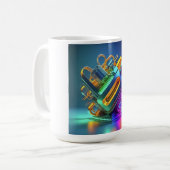 Klassischer Becher 11oz/15oz. Gizmo Kaffeetasse (Vorderseite Links)