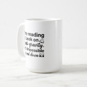 Klassischer Becher 15 oz Zitat 'Unmöglich Es ist u Kaffeetasse (Vorderseite Links)