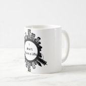 Klassischer Becher, 325 ml Kaffeetasse (VorderseiteRechts)