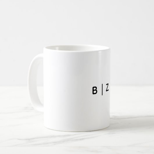 Klassischer Becher, 325 ml Kaffeetasse (Vorderseite Links)