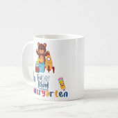 Klassischer Becher, 330 ml, erster Schultag Kaffeetasse (Vorderseite Links)