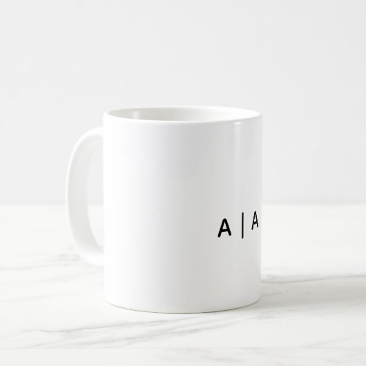 Klassischer Becher, 330 ml Kaffeetasse (Vorderseite Links)