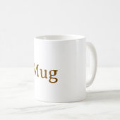 Klassischer Becher, 330 ml Kaffeetasse (VorderseiteRechts)