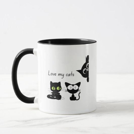 Klassischer Becher, 330 ml Tasse (Links)