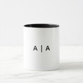 Klassischer Becher, 330 ml Tasse (Zentrum)