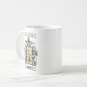 Klassischer Becher Chen Nachname und Schild Kaffeetasse (Vorderseite Links)