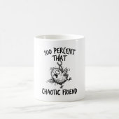 Klassischer Becher: Chirpy Chick Kaffee Morgen Kaffeetasse (Mittel)