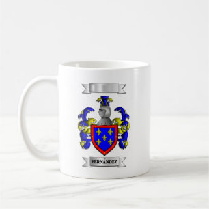 Klassischer Becher Fernandez Nachname und Schild Kaffeetasse