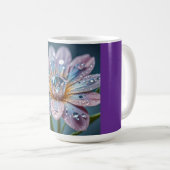 Klassischer Becher (Glänzende Blume-11) Kaffeetasse (VorderseiteRechts)