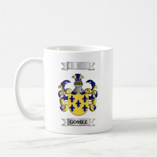 Klassischer Becher Gomez Nachname und Schild Kaffeetasse