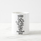 Klassischer Becher Grumpy Tiny Maus Kaffeetasse (Mittel)
