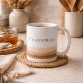 Klassischer Becher 'Hearth Stitch Lines', 11 oz Kaffeetasse