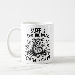 Klassischer Becher - Kaffeepause für Schlafentzoge Kaffeetasse