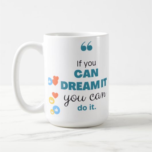 Klassischer Becher Kaffeetasse (Links)