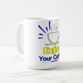 Klassischer Becher Kaffeetasse (Vorderseite Links)