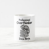 Klassischer Becher Lustiger Chamäleon-Zitat Brew B Kaffeetasse (Mittel)
