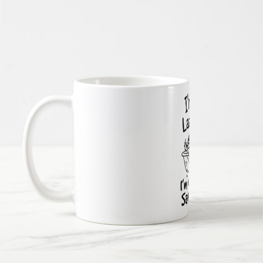 Klassischer Becher Lustiger Fawn Energetischer Spr Kaffeetasse (Links)