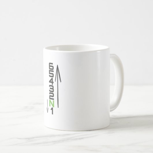 Klassischer Becher Marsch des Motorrads, 325 ml, Kaffeetasse (VorderseiteRechts)