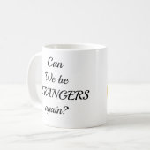 Klassischer Becher mit Romanzitaten Kaffeetasse (Vorderseite Links)