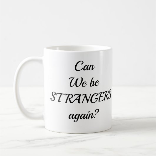 Klassischer Becher mit Romanzitaten Kaffeetasse (Links)
