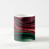 Klassischer Becher mit stilvollem abstraktem Grafi Kaffeetasse (Mittel)