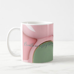 Klassischer Becher mit stilvollem abstraktem Grafi Kaffeetasse